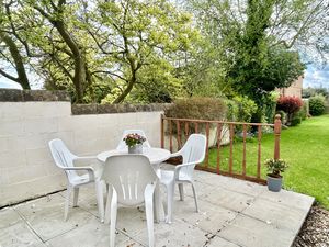 Patio and Gardens- click for photo gallery